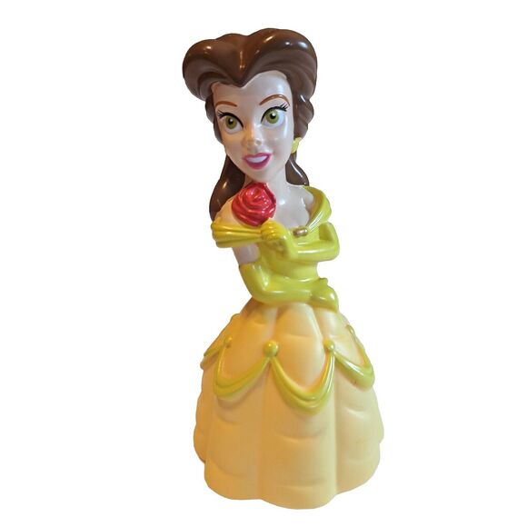 Disney Beauty and The Beast Belle Yellow Gown 5" PVC Bath Toy Action Figure - Picture 2 of 6